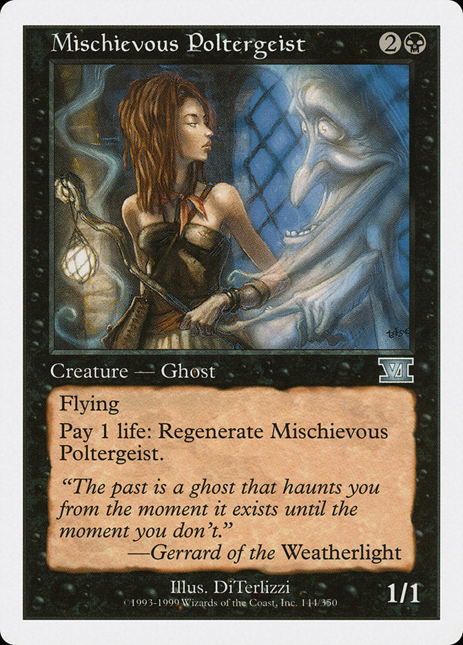 Poltergeist Malicioso / Mischievous Poltergeist - Magic: The Gathering - MoxLand