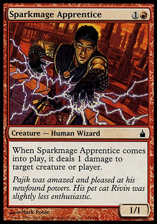 Aprendiz de Mago de Centelhas / Sparkmage Apprentice - Magic: The Gathering - MoxLand