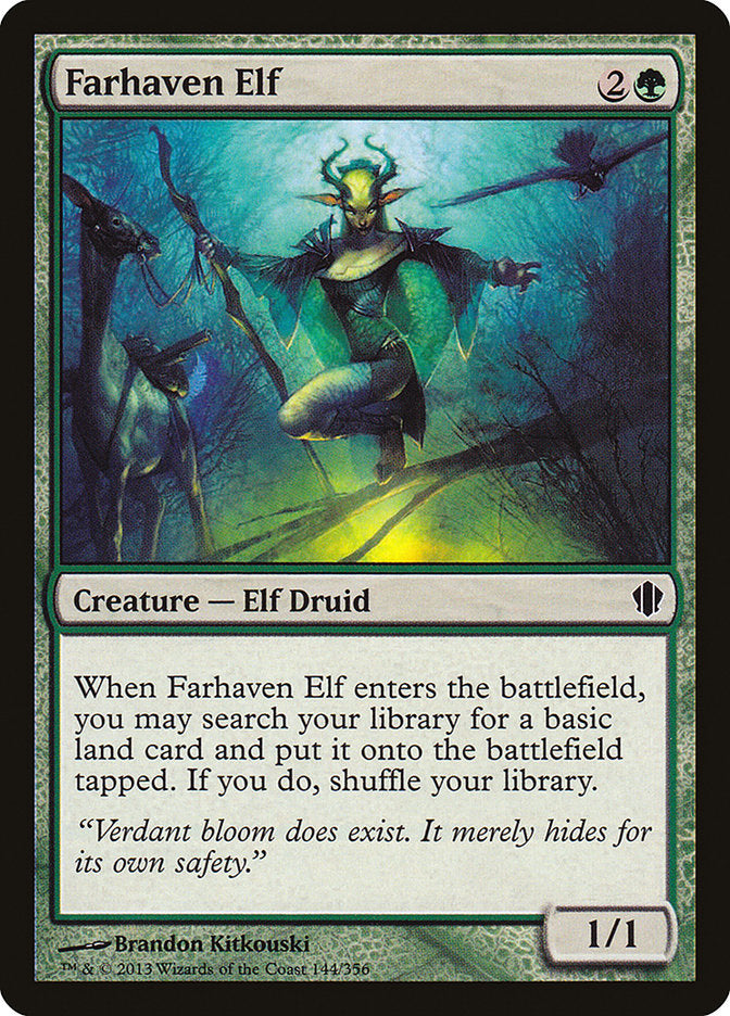 Elfo Porto-Longínquo / Farhaven Elf - Magic: The Gathering - MoxLand