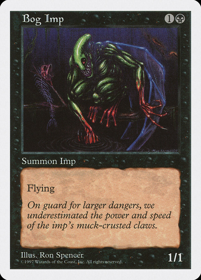 Diabrete do Pântano / Bog Imp - Magic: The Gathering - MoxLand