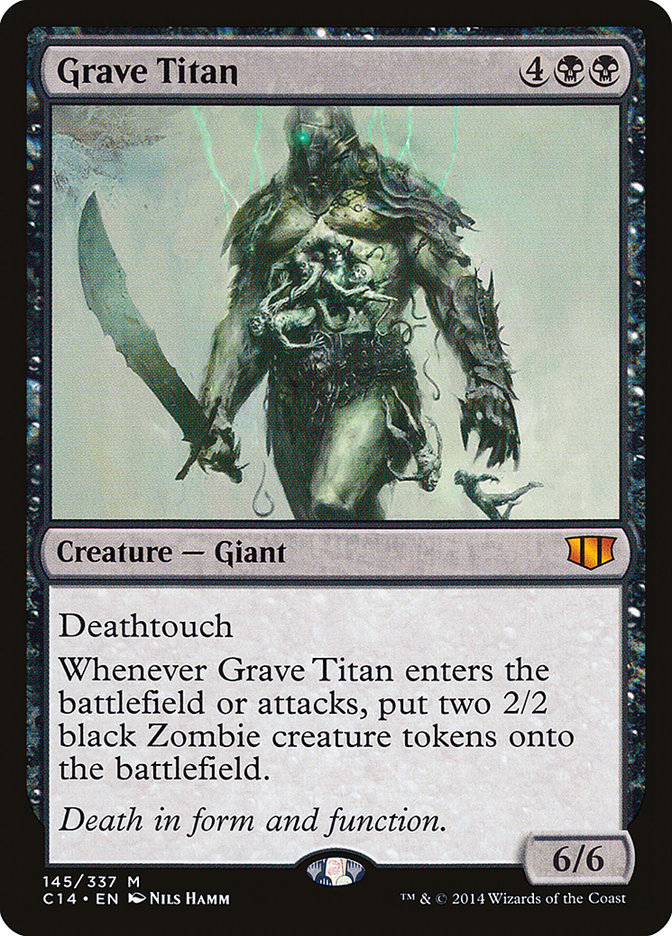 Titã do Túmulo / Grave Titan - Magic: The Gathering - MoxLand