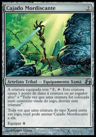 Cajado Mordiscante / Thornbite Staff - Magic: The Gathering - MoxLand