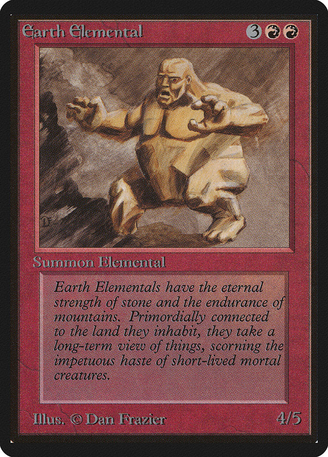 Elemental da Terra / Earth Elemental - Magic: The Gathering - MoxLand