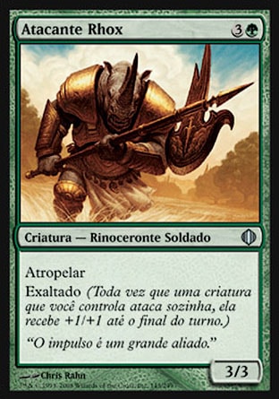 Atacante Rhox / Rhox Charger - Magic: The Gathering - MoxLand