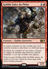 Goblin Líder da Plebe / Goblin Rabblemaster - Magic: The Gathering - MoxLand