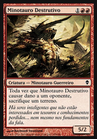 Minotauro Destrutivo / Ruinous Minotaur - Magic: The Gathering - MoxLand