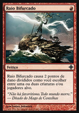 Raio Bifurcado / Forked Bolt - Magic: The Gathering - MoxLand