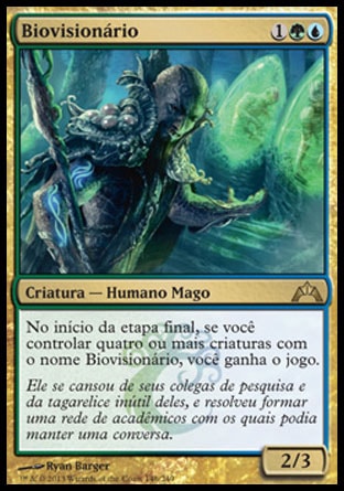 Biovisionário / Biovisionary - Magic: The Gathering - MoxLand