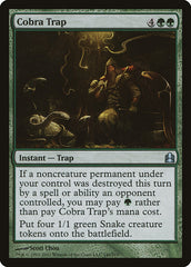 Armadilha de Cobra / Cobra Trap - Magic: The Gathering - MoxLand