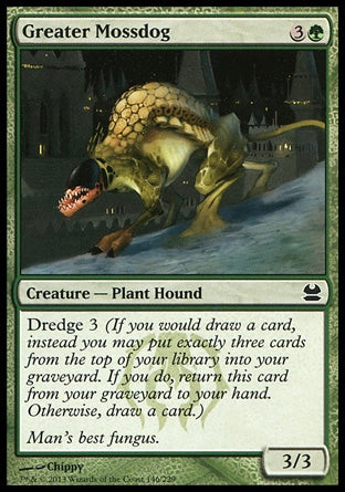 Cão de Limo-Mor / Greater Mossdog - Magic: The Gathering - MoxLand