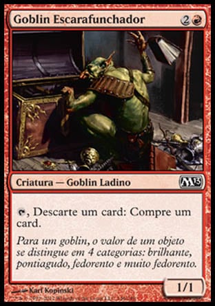 Goblin Escarafunchador / Rummaging Goblin - Magic: The Gathering - MoxLand