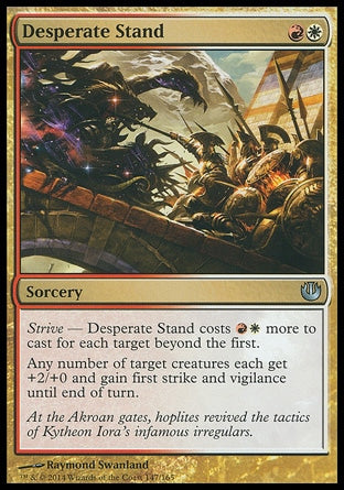 Resistência Desesperada / Desperate Stand - Magic: The Gathering - MoxLand