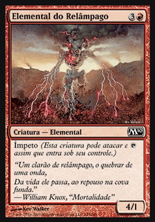 Elemental do Relâmpago / Lightning Elemental - Magic: The Gathering - MoxLand