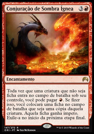 Conjuração de Sombra Ígnea / Flameshadow Conjuring - Magic: The Gathering - MoxLand