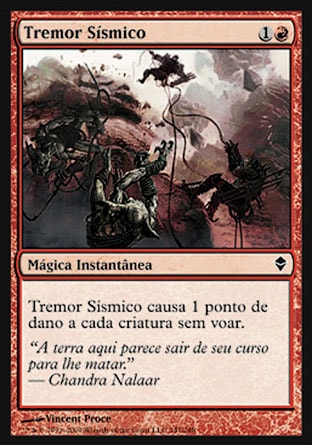 Tremor Sísmico / Seismic Shudder - Magic: The Gathering - MoxLand