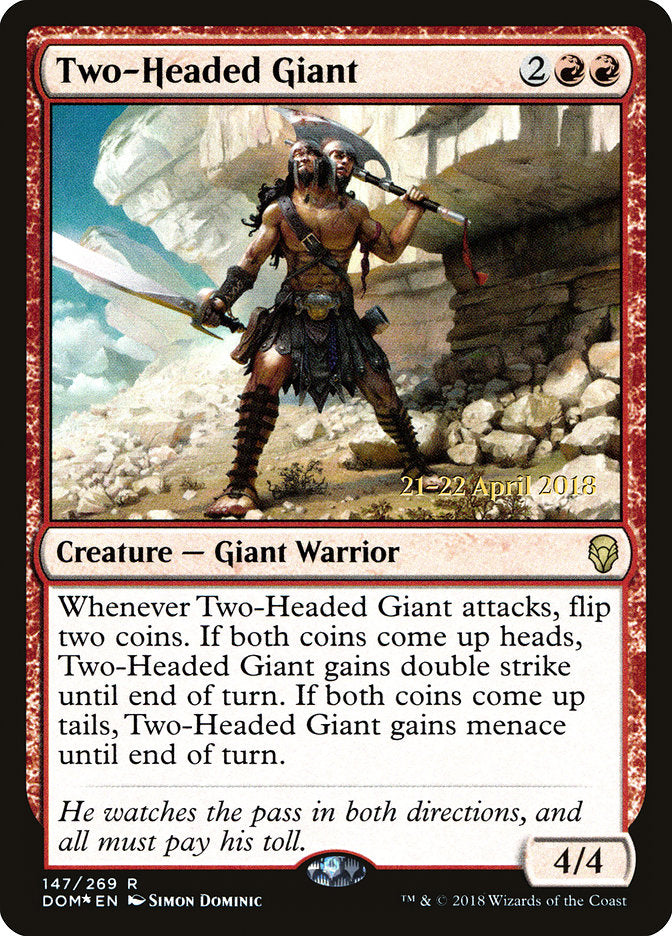 Gigante de Duas Cabeças / Two-Headed Giant - Magic: The Gathering - MoxLand