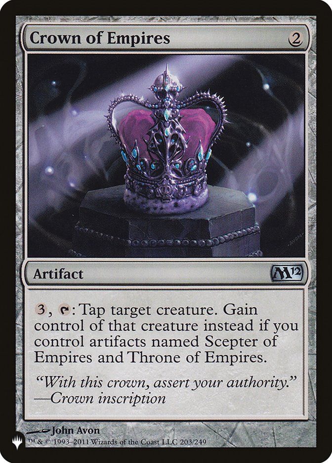 Coroa dos Impérios / Crown of Empires - Magic: The Gathering - MoxLand