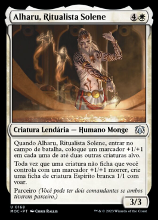 Alharu, Ritualista Solene / Alharu, Solemn Ritualist - Magic: The Gathering - MoxLand