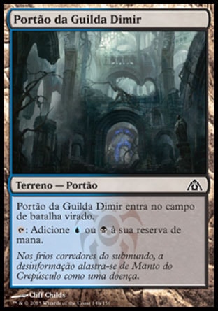 Portão da Guilda Dimir / Dimir Guildgate - Magic: The Gathering - MoxLand