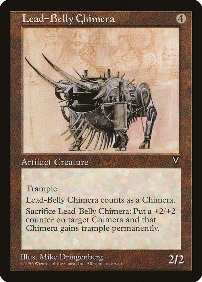 Quimera de Ventre de Chumbo / Lead-Belly Chimera - Magic: The Gathering - MoxLand