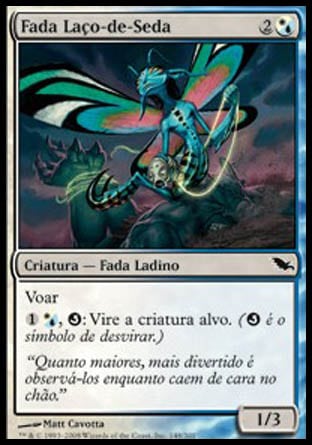 Fada Laço-de-Seda / Silkbind Faerie - Magic: The Gathering - MoxLand