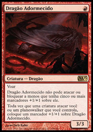 Dragão Adormecido / Slumbering Dragon - Magic: The Gathering - MoxLand