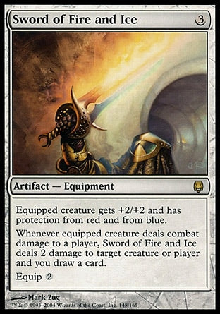 Espada de Fogo e Gelo / Sword of Fire and Ice - Magic: The Gathering - MoxLand