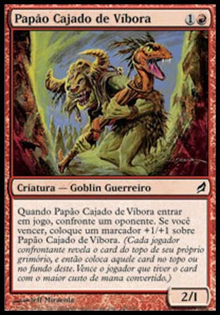 Papão Cajado de Víbora / Adder-Staff Boggart - Magic: The Gathering - MoxLand