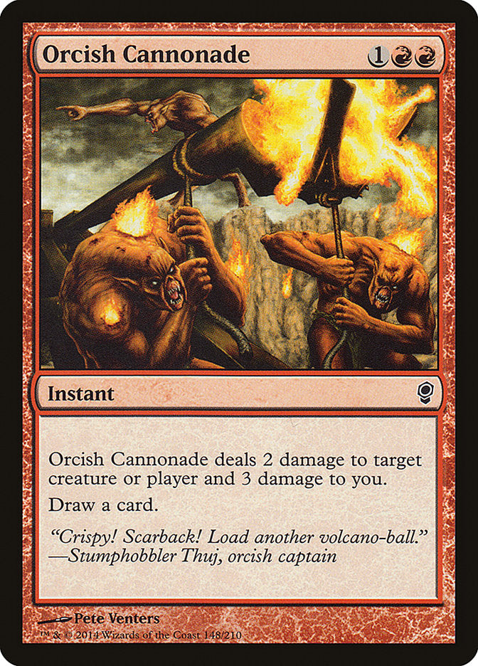 Bombardeio Orc / Orcish Cannonade - Magic: The Gathering - MoxLand