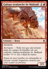 Galopa-avalanche de Makindi / Makindi Sliderunner - Magic: The Gathering - MoxLand