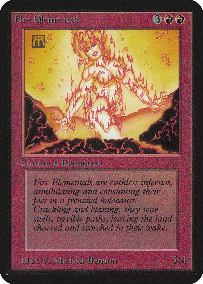 Elemental do Fogo / Fire Elemental - Magic: The Gathering - MoxLand