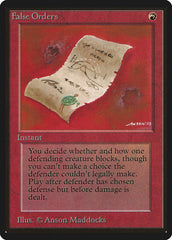 False Orders / False Orders - Magic: The Gathering - MoxLand