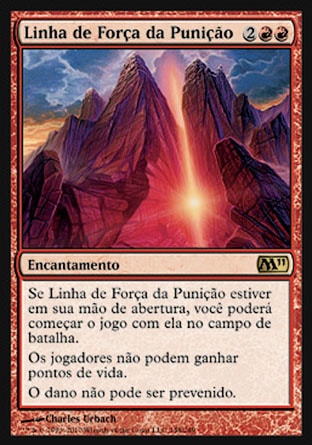 Linha de Força da Punição / Leyline of Punishment - Magic: The Gathering - MoxLand