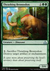 Brontodonte Destruidor / Thrashing Brontodon - Magic: The Gathering - MoxLand