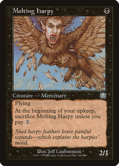 Hárpia Depenada / Molting Harpy - Magic: The Gathering - MoxLand