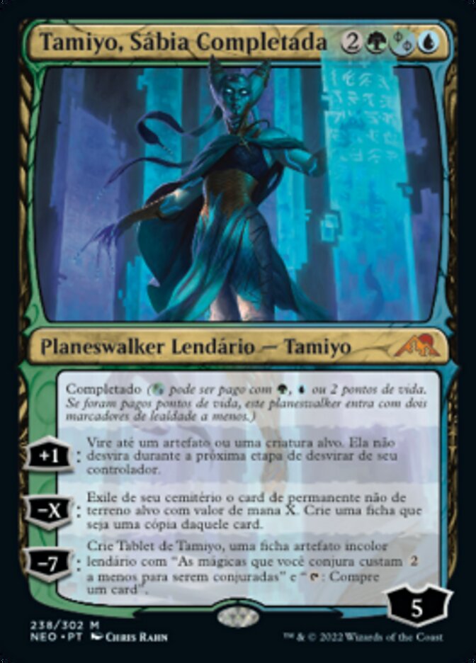 Tamiyo, Sábia Completada / Tamiyo, Compleated Sage - Magic: The Gathering - MoxLand