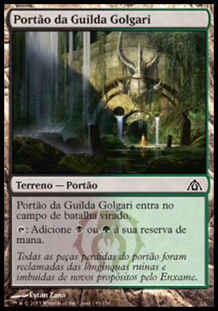 Portão da Guilda Golgari / Golgari Guildgate - Magic: The Gathering - MoxLand