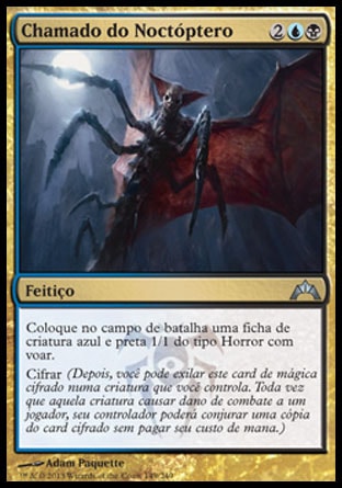 Chamado do Noctóptero / Call of the Nightwing - Magic: The Gathering - MoxLand