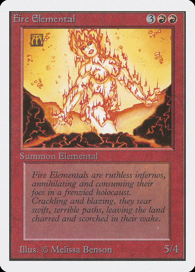 Elemental do Fogo / Fire Elemental - Magic: The Gathering - MoxLand