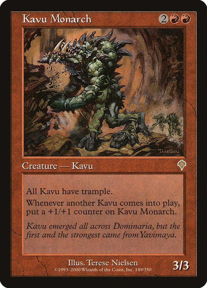 Monarca Kavu / Kavu Monarch - Magic: The Gathering - MoxLand