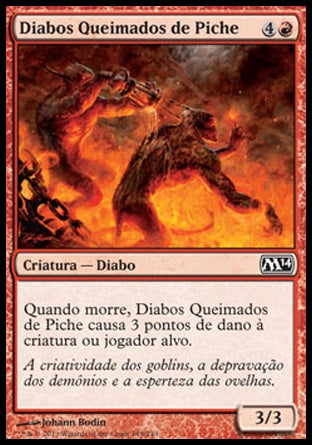 Diabos Queimados de Piche / Pitchburn Devils - Magic: The Gathering - MoxLand