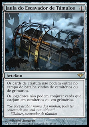 Jaula do Escavador de Túmulos / Grafdigger's Cage - Magic: The Gathering - MoxLand