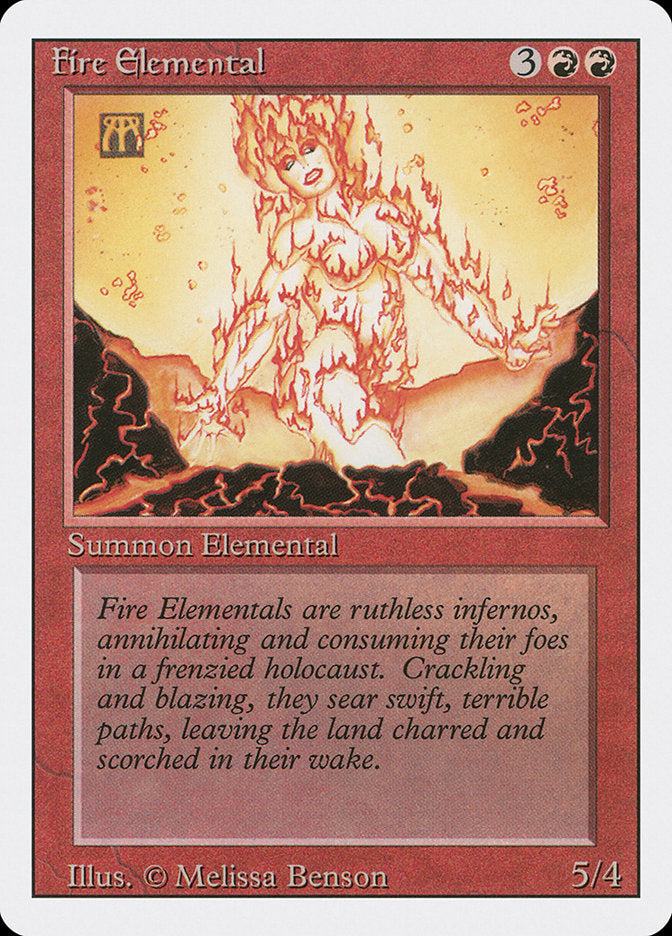 Elemental do Fogo / Fire Elemental - Magic: The Gathering - MoxLand