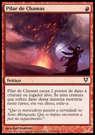 Pilar de Chamas / Pillar of Flame - Magic: The Gathering - MoxLand