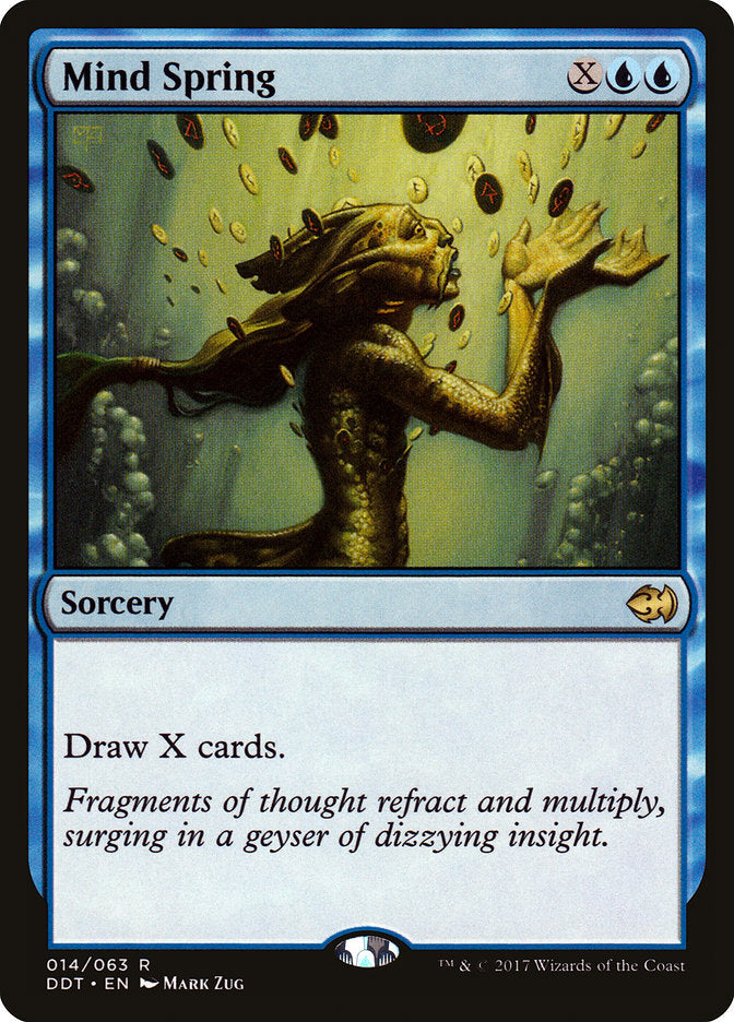 Esguicho Mental / Mind Spring - Magic: The Gathering - MoxLand