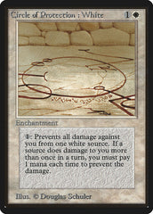 Círculo de Proteção: Branco / Circle of Protection: White - Magic: The Gathering - MoxLand