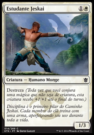 Estudante Jeskai / Jeskai Student - Magic: The Gathering - MoxLand