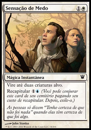 Sensação de Medo / Feeling of Dread - Magic: The Gathering - MoxLand