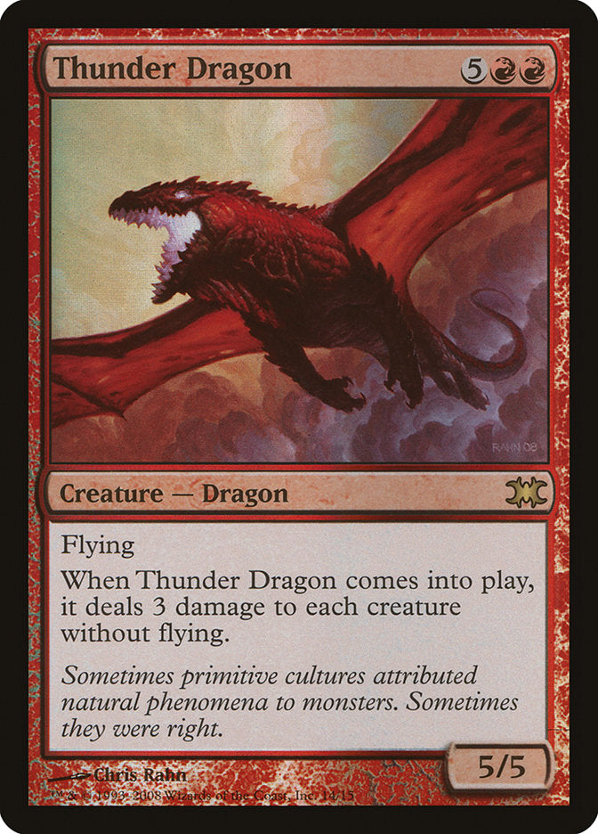 Thunder Dragon / Thunder Dragon - Magic: The Gathering - MoxLand