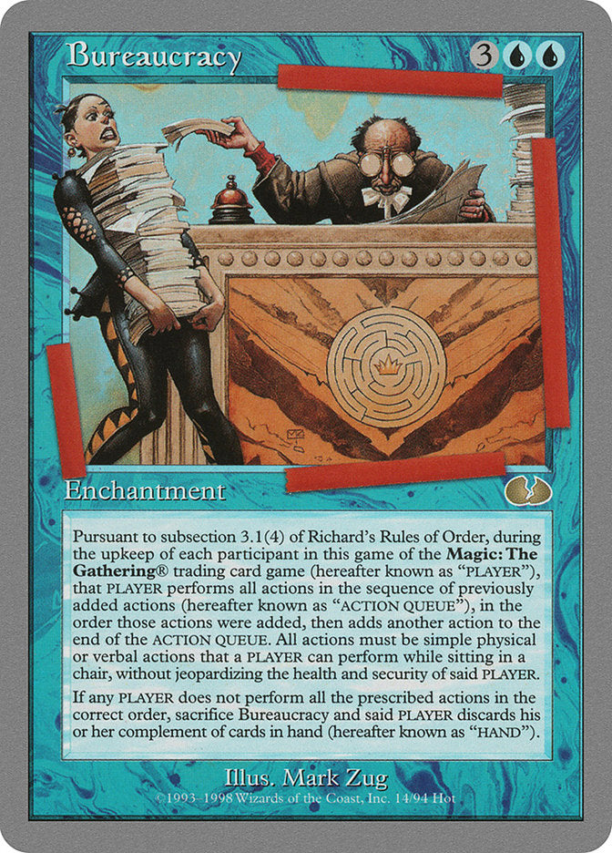 Bureaucracy - Magic: The Gathering - MoxLand